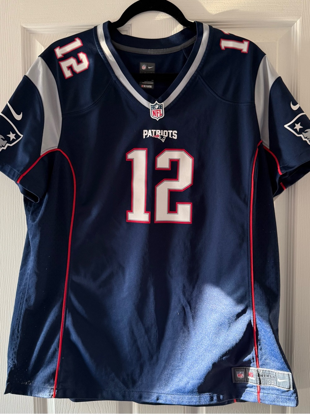 Nike NFL On-Field New England Patriots Tom Brady #12 Jersey